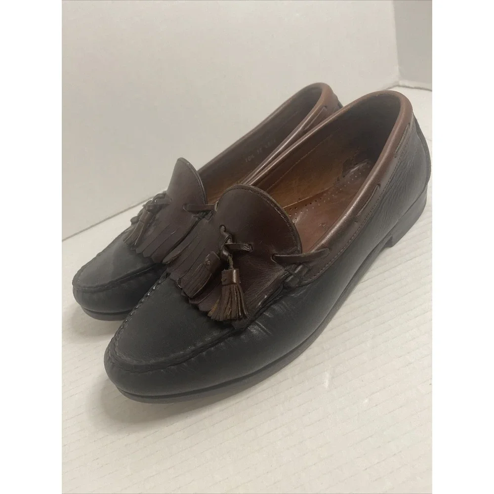 Allen Edmonds Kittery Slip On Tassel Loafers Shoes Sz 10.5 Preppy Office Casual